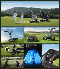 NAVEE Birdie 3 & Birdie 3X Electric Golf Push Cart