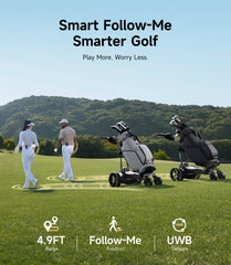 NAVEE Birdie 3 & Birdie 3X Electric Golf Push Cart