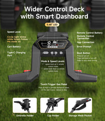 NAVEE Birdie 3 & Birdie 3X Electric Golf Push Cart