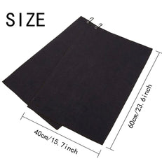 Mobilecaddy Tri-fold microfibre golf towel for golf bag with clip