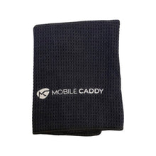 Charger l\&#39;image dans la visionneuse de la galerie, Mobilecaddy Serviette de golf en microfibre à trois plis pour sac de golf avec clip
